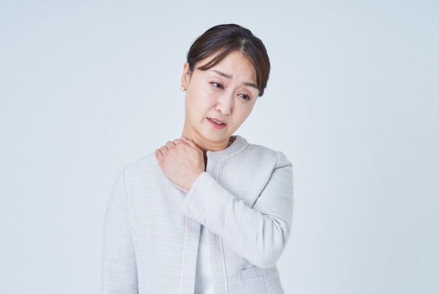 肩こりに悩む方のイメージ あさば整体院守谷院