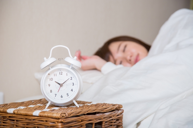 睡眠で悩む方のイメージ あさば整体院守谷院