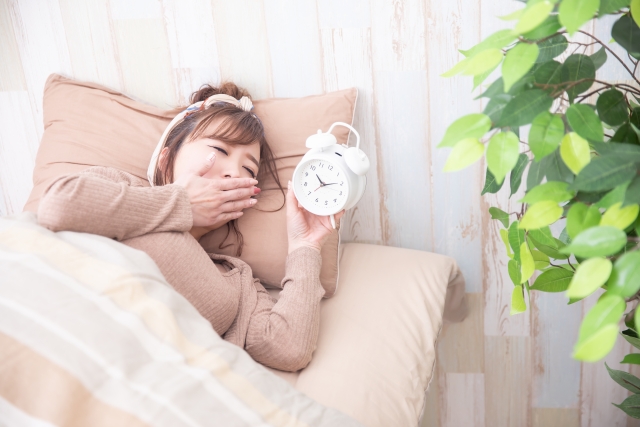 睡眠で悩む方のイメージ あさば整体院守谷院